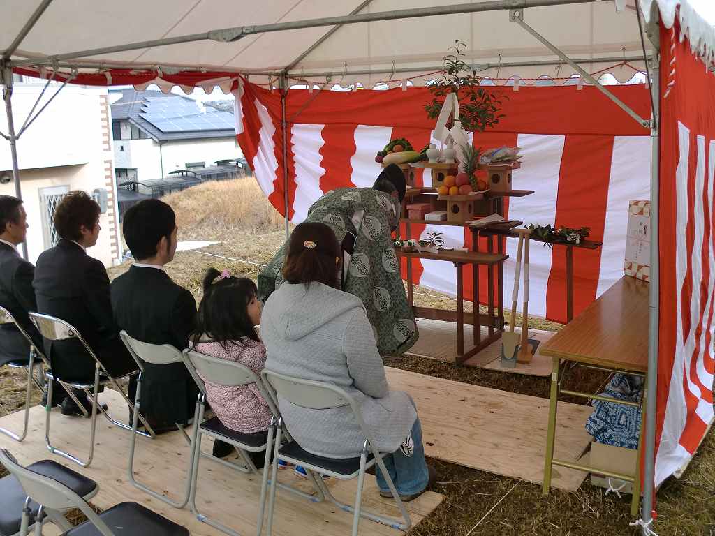 地鎮祭を行いました！