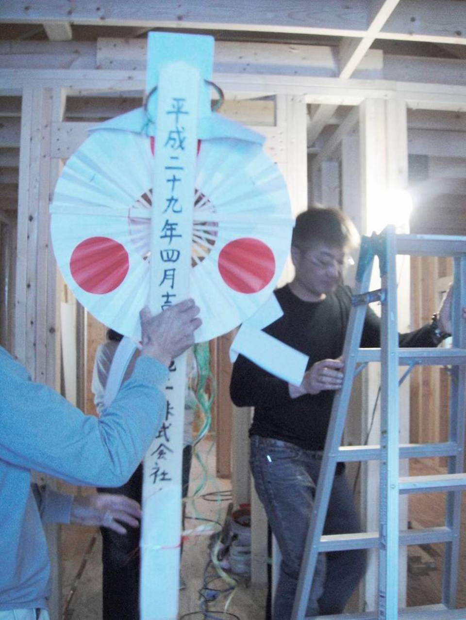 おめでとうございます！Tさま邸の上棟式