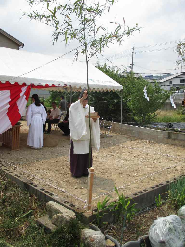 地鎮祭を行いました！