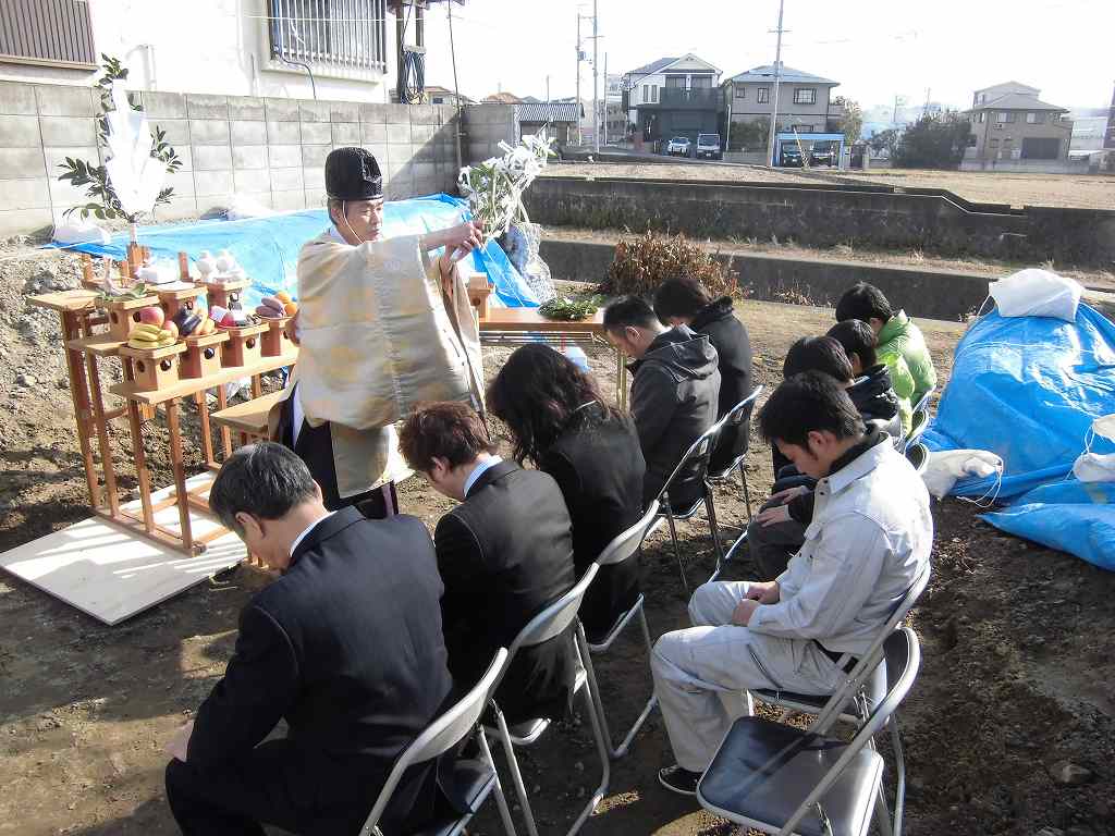 地鎮祭を行いました！