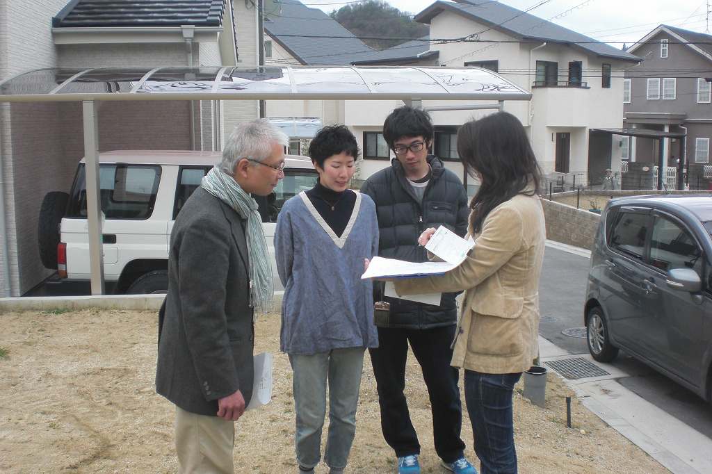 地縄確認を行いました。