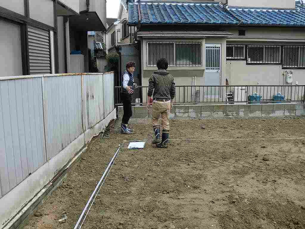 建物の配置確認