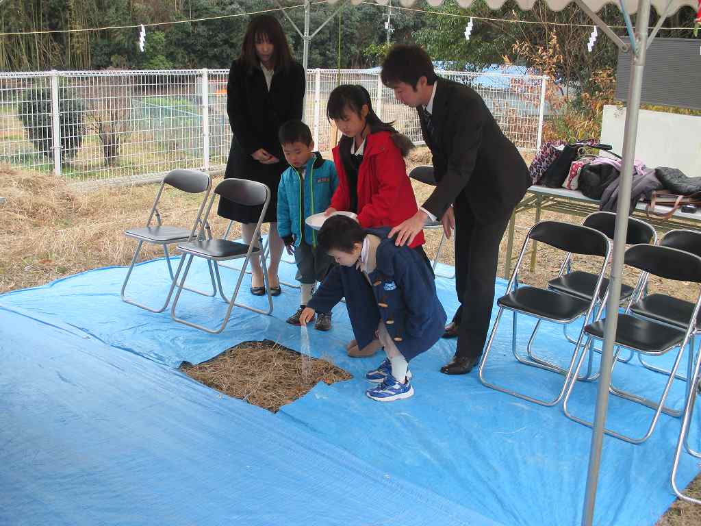 地鎮祭を行いました！