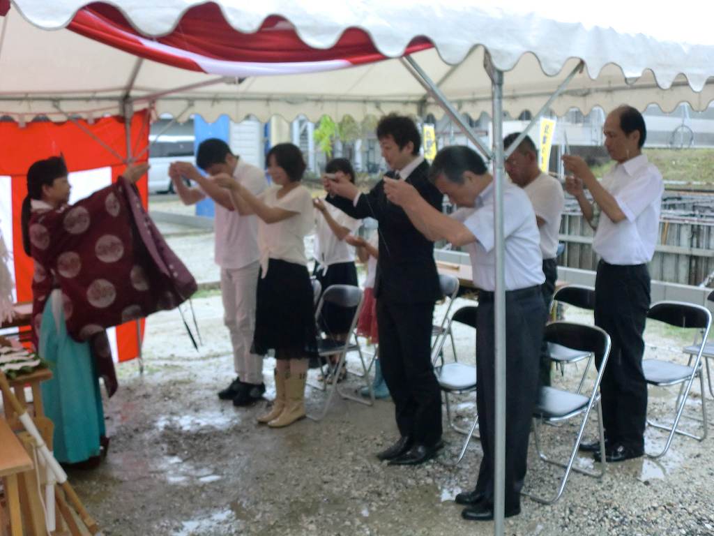 地鎮祭を行いました！