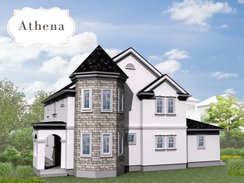 【新築】憧れの輸入住宅 #二世帯 #多角形 #吹抜け