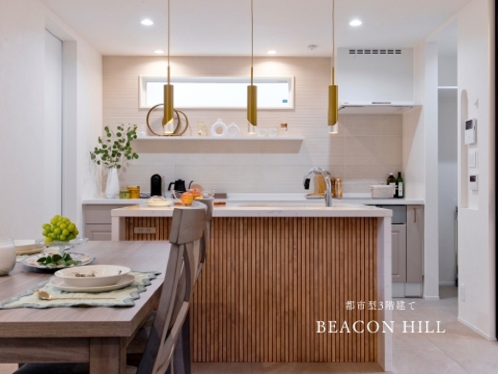 【新築】NewSerise BEACON HILL #都市型３階 #一種換気 #ﾓｰﾙﾃﾞｨﾝｸﾞ