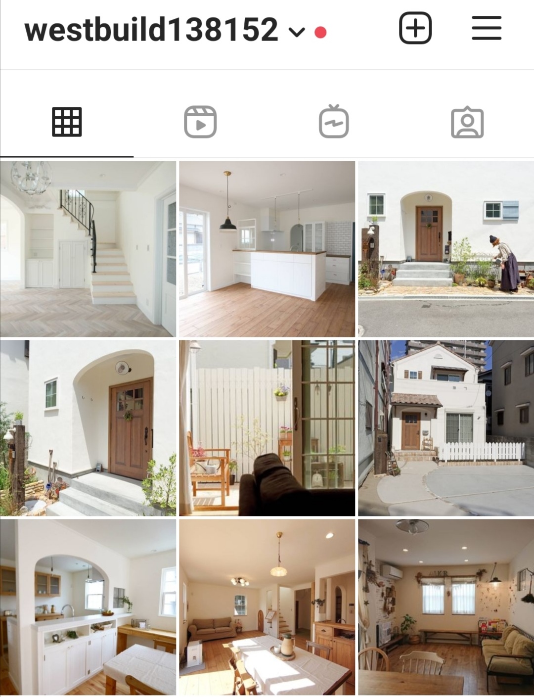 輸入住宅を大阪で建てるウエストビルドのinstagramをご紹介